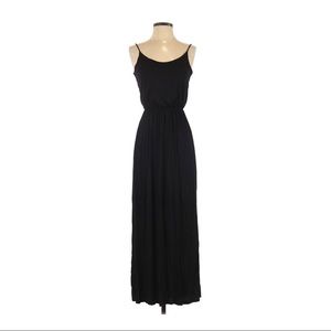 Lush Casual Black Maxi Dress
